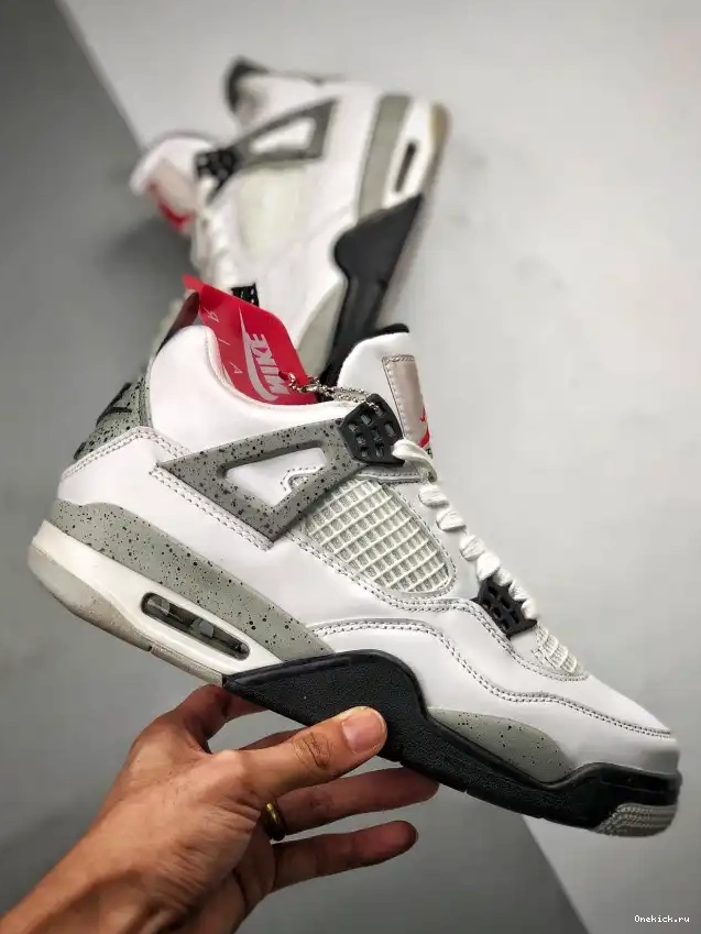 One Kick 840606-192 (nike) Cement Air White OG Jordan 4 0612